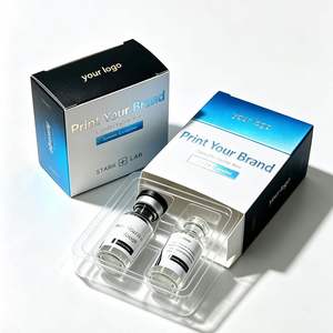 FX <b>Small</b> Skincare Product <b>Box</b> with Customized Inner Holder for 3ml Vial Packaging Magnetic Opening and Logo Printing - Product Image 2