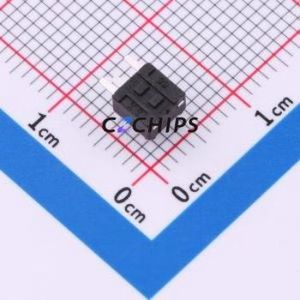 TC1109DE26048 Tactile Switch Through hole Component (THT)-3P,4.5x4.5mm Switch Single Pole Single Throw Round Button 2.6N 4.8mm - Product Image 2