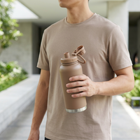 Distributeur d'eau portable pour animaux de compagnie 3 en 1 en acier inoxydable, récipient à boisson, mangeoire pour animaux de compagnie, bol de voyage pour chien anti-fuite pour l'extérieur