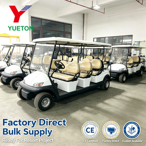 Carro de Golf de 8 Plazas con Certificación CE, Alimentado por Batería, Vehículo Turístico con Techo Personalizado para Resort, Villa, Parque Escénico YT-TLS3 - Product Image 5
