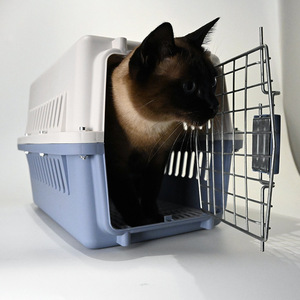 Caisse de transport portable pour animaux de compagnie pour le transport aérien chiens chats lapins, couleur unie ABox008, origine Hebei - Product Image 2