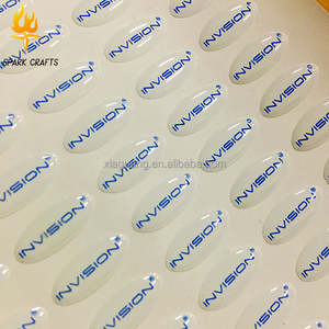 Pegatina de cúpula personalizada, logotipo de resina epoxi, pegatinas 3D, pegatina brillante de epoxi de cúpula blanda - Product Image 3