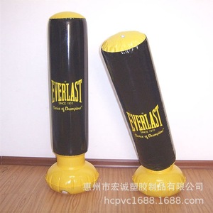 Poteau de boxe gonflable autoportant en PVC pour adultes et enfants – Équipement de fitness - Product Image 2