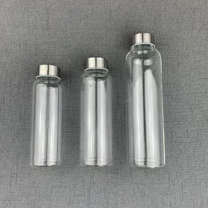 Factory 500mL 750mL Beverage Drinking Water Glass Bottle For Mineral Water With Screw Cap