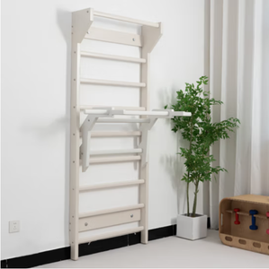 Toptan dayanıklı ahşap spor salonu merdiven İsveç duvara monte Bar yukarı çekin - Product Image 4