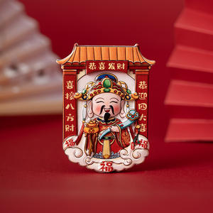יצירתי 3d קריקטורה 3d מדבקה מגנטי D מדבקה אלוהים עושר מקרר מגנט חדש בשנה סינית מגמה סינית מגנט - Product Image 6