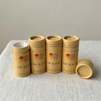 Tube en papier kraft biodégradable pour déodorant, emballage en carton, conteneur alimentaire, boîte ronde en papier pour lotion corporelle