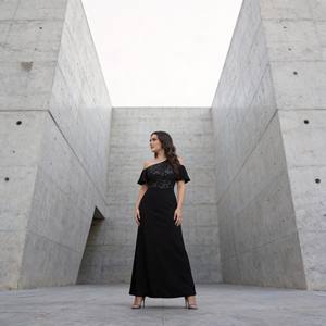 Elegant Sequins Embroidery Polyester Abaya <b>Dress</b> for Muslim Women Custom Design High Quality Fabric Wholesale - Product Image 3