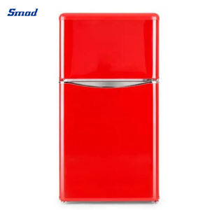 Réfrigérateur congélateur supérieur rétro <span class=keywords><strong>vintage</strong></span> coloré de petite taille pour la maison - Product Image 3
