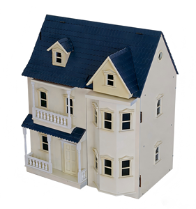 <span class=keywords><strong>Maison</strong></span> <span class=keywords><strong>de</strong></span> poupées en bois pour enfants, Kits pour <span class=keywords><strong>maison</strong></span> <span class=keywords><strong>de</strong></span> poupées victoriennes, élégante, échelle 1/12 - Product Image 3