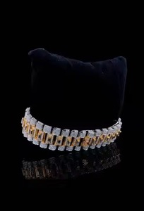 นาฬิกาเพชรสีดำเพชรมอยส์ซาไนต์สุดหรูพร้อมสายรัดที่แข็งแรงและอายุการใช้งานแบตเตอรี่ยาวนานสำหรับผู้หญิงใช้เป็นของขวัญหรือของใช้ส่วนตัว - Product Image 4