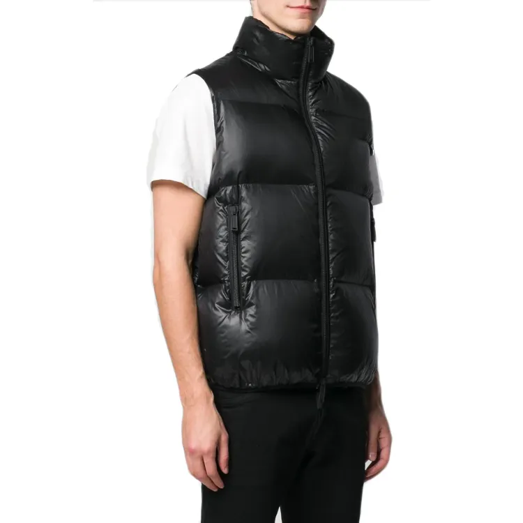 Latest Fashion Custom Winter Mens Padded Utility Puffer Vest