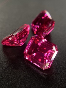Grc Emerald Cut Certified Lab Grown Green Loose Gemstone Luxury Custom Synthetic Stone Gems Intense Pink Diamond 13*11mm - Product Image 4