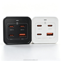 Multiprise USB-C GaN 67W à charge rapide, directement de l'usine UE, pour MacBook Air, chargeur Dell et utilisation multi-appareils au bureau/à la maison