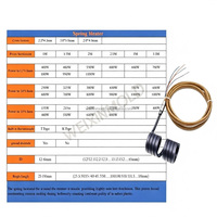 Élément chauffant à ressort personnalisé OEM pour moule à canaux chauds, 220V avec thermocouple J/K pour buse de moulage par injection