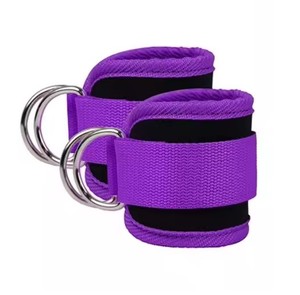 Sangle de cheville ProCircle pour machines à câbles, fixation pour bandes de résistance, entraînement en salle de sport, kickbacks, extensions de jambes, exercices de hanche et abdominaux - Product Image 3