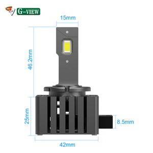 G-View Phare LED haute puissance 10000lm 70W 6000K D1S D2S D3S D4S D5S Série D Lampe Canbus Ampoules de phares à LED pour voiture - Product Image 5