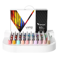 Kit de vernis à ongles en gel UV acrylique Venalisa VIP12345 pour débutants, ensemble complet OEM, 60 couleurs, vernis à ongles en gel, marque privée, émail, vernis
