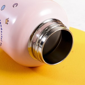Cartoon Animal Kids Flip Straw <b>Bottle</b> Stainless Steel Belly Cup 316 Vacuum <b>Thermos</b> Travel Portable Insulated Water <b>Bottle</b> - Product Image 3