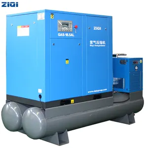 18.5 kw 380V air-cooling stationary air screw compressors machine with excellent service used in industry