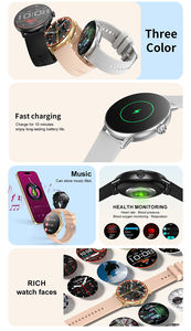 Nouveautés Montre connectée DT M5 avec écran AMOLED HD, étanche IP68, grande mémoire 4 Go, surveillance de la santé, <span class=keywords><strong>pour</strong></span> les sports de plein air - Product Image 2