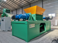Usine de déchiquetage complète compacte de la série 600 : Déchiqueteur à double arbre pour le recyclage des plastiques, des palettes, du carton et du papier