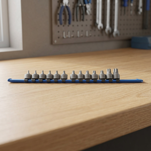 Taiwan Supplier OEM ODM 13pcs <b>Torx</b>-<b>bit</b> Socket Low Profile DIY S2 Material 3/8 in Drive Size Phosphate Zinc Finish ITA Tools - Product Image 1