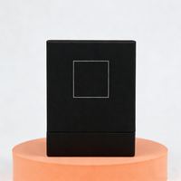 Boîte de bougie parfumée personnalisée de luxe avec logo, revêtement UV, lamination mate et brillante, doublure en éponge, emballage en papier gaufré pour l'expédition