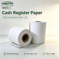 Rouleau de papier thermique haute douceur pour impression continue