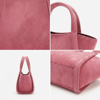 Sac fourre-tout en cuir minimaliste, mini, luxe discret, pour la personnalisation en gros pour femmes, fabricant, marque privée