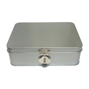 Caja Metálica Rectangular con Cierre, para Guardar Dinero, Joyas, Juguetes, Regalos, Manualidades, Almacenamiento Aséptico - Product Image 6