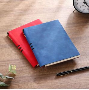 Carnet A5 en PU, couverture souple, nouveau design, carnet d'affaires haut de gamme, logo personnalisé pour les entreprises, cadeaux d'affaires pour les fêtes - Product Image 3