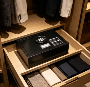 Coffre-fort de <span class=keywords><strong>sécurité</strong></span> dissimulé à ouverture par le haut pour chambre d'hôtel et usage domestique, avec mot de passe numérique électronique - Product Image 1
