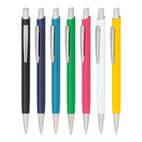 Stylo bille en aluminium en gros, multicolore, promotionnel, en métal, personnalisé, pour cadeaux d'affaires et de bureau