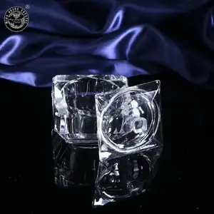 Mh-b007 Square Wedding Decoration Trinket Box Jewelry Boxes Gifts Transparent Crystal Glass Wedding Souvenirs for Guests Model