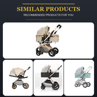 Poussette pliable confortable pour bébé et tout-petit, idéale pour les longues promenades et les sorties au musée ou au zoo