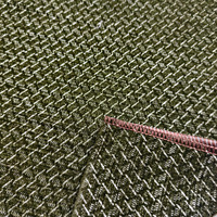 Tissu pour rideaux, tissu occultant vert olive pour stores enrouleurs, matériau pour stores sans perçage pour bureau et salon