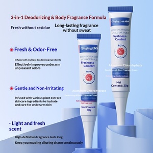Crema Corporal con Fragancia <span class=keywords><strong>de</strong></span> <span class=keywords><strong>Cloruro</strong></span> <span class=keywords><strong>de</strong></span> <span class=keywords><strong>Aluminio</strong></span> Doling, 30g, <span class=keywords><strong>Antitranspirante</strong></span> para Axilas, Aroma Fresco y Duradero, Unisex - Product Image 2