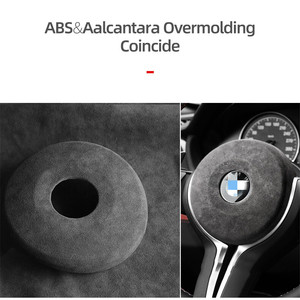 Cubierta de Volante de Alcántara para <span class=keywords><strong>BMW</strong></span> M-Sport F30 F34 F20 F21 F22 F32 - Product Image 3