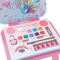 Ensembles de maquillage lavables pour filles pour enfants, palette de livres pour enfants, jouets de maquillage pour enfants de 9 à 12 ans