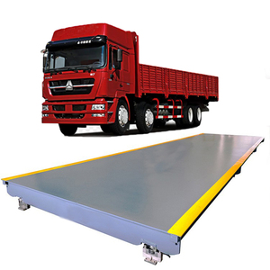 40 Ton Capacidade 10m <span class=keywords><strong>Digital</strong></span> Truck Scale <span class=keywords><strong>Display</strong></span> Indicador Q235 Aço Material Piso Escala 3x10m Weighbridge - Product Image 1