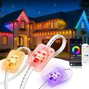 Décorations de Noël en aluminium Rgbw, éclairage LED extérieur, 30 mm, 12 V, IP68, lumières de fête permanentes - Product Image 1