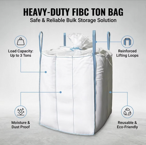 <span class=keywords><strong>Sac</strong></span> de 1000 kg pour déchets de <span class=keywords><strong>chantier</strong></span>, pour enroches, débris et briques, <span class=keywords><strong>sac</strong></span> jumbo FIBC, <span class=keywords><strong>sac</strong></span> tissé robuste, grand <span class=keywords><strong>sac</strong></span> de conteneurisation - Product Image 5