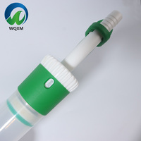 Pistol Drencher plastik 10ml 30ml 60ml, pistol Drencher babi sapi otomatis terus-menerus kapasitas berbagai