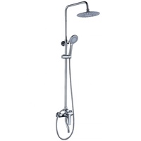 Ensemble de robinetterie de colonne de douche et de baignoire Kmry moderne pour salle de bain