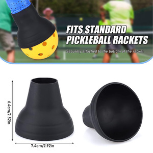 Ventouse pour ramasser les balles de pickleball, pour la poignée de la raquette, sans se pencher, protège le dos, ramasseur de balles en silicone, pour seniors - Product Image 5