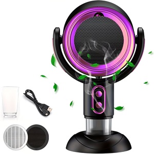<span class=keywords><strong>Hotte</strong></span> <span class=keywords><strong>de</strong></span> table portable sans fil USB, ventilateur 2 vitesses, ioniseur, filtre lavable, grand bac à graisse pour barbecue et hot pot d'intérieur - Product Image 4
