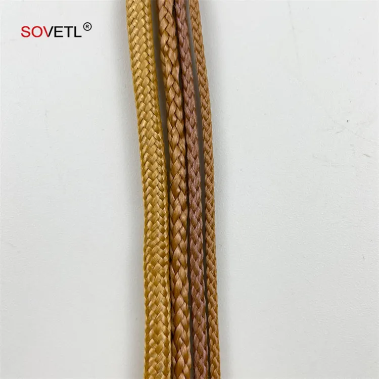 PBO Cord 2mm Temperature Resistant 600 Degrees Fireproof Flame retardant High Strength High Mould Super Fiber PBO Rope