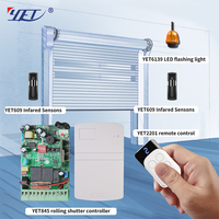 Receptor RF de Alta Calidad para Abridor Automático de Puerta de Garaje/Portón, YET845-V5.0, para Uso en Centros Comerciales, Hoteles e Industrias