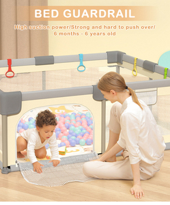 Nuevo Corralito para Bebés Lavable y Sin Costuras - Diseño Atractivo para Exteriores para un Tiempo de Juego Seguro - Product Image 5